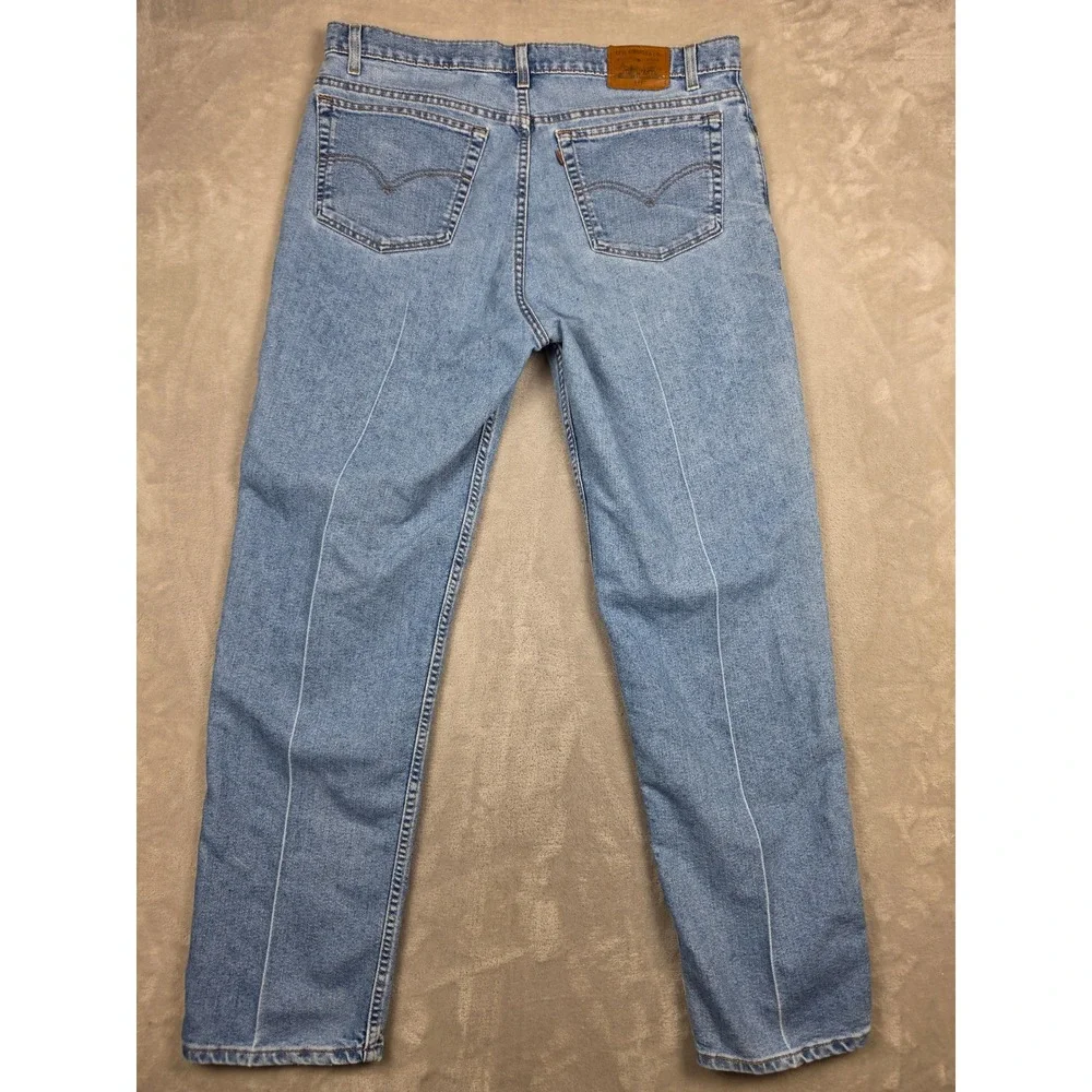 Vintage Levi's 540 Jeans Men 40x34 Blue Flex Denim Relaxed Fit Straight 1999 Y2K